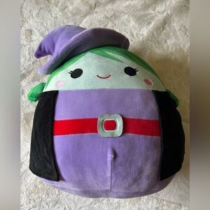 Squishmallows Purple and Green Witch Plush